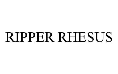  RIPPER RHESUS