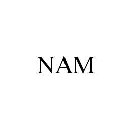 Trademark Logo NAM