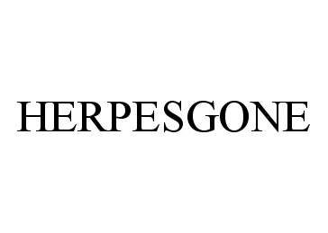Trademark Logo HERPESGONE