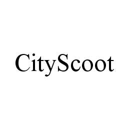 Trademark Logo CITYSCOOT
