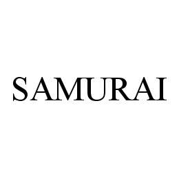 Trademark Logo SAMURAI