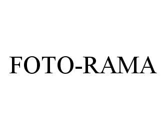 Trademark Logo FOTO-RAMA