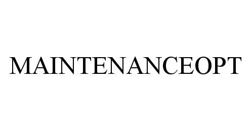  MAINTENANCEOPT