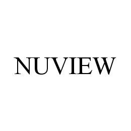 Trademark Logo NUVIEW