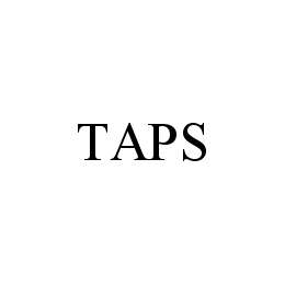 Trademark Logo TAPS