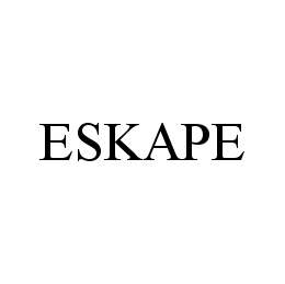 Trademark Logo ESKAPE