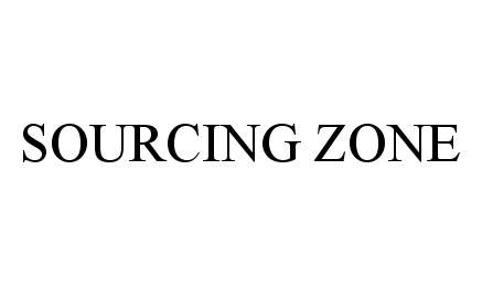 Trademark Logo SOURCING ZONE