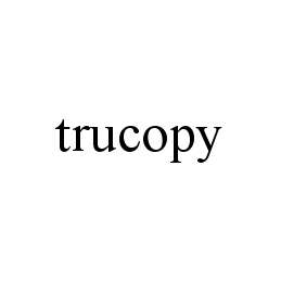 Trademark Logo TRUCOPY