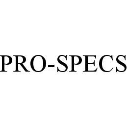 Trademark Logo PRO-SPECS