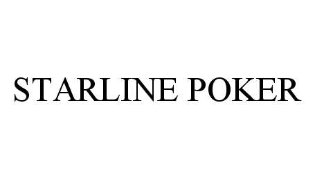 Trademark Logo STARLINE POKER