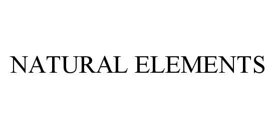 Trademark Logo NATURAL ELEMENTS