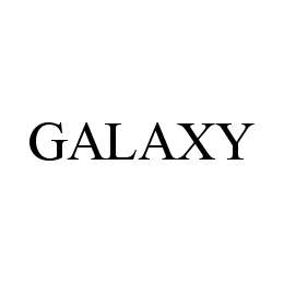 Trademark Logo GALAXY