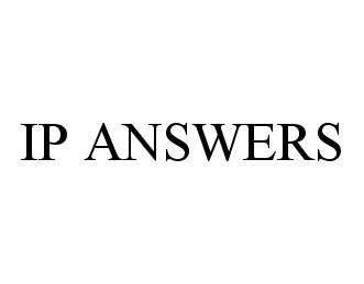 Trademark Logo IP ANSWERS