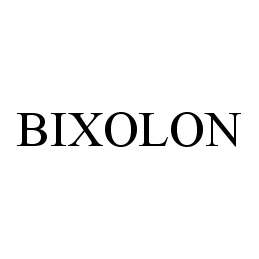 Trademark Logo BIXOLON