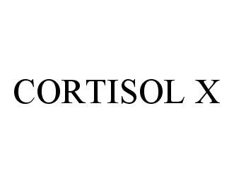  CORTISOL X