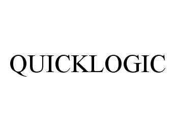 Trademark Logo QUICKLOGIC