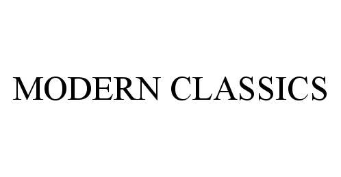 Trademark Logo MODERN CLASSICS