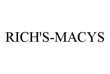  RICH'S-MACYS