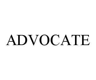 Trademark Logo ADVOCATE