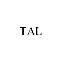 Trademark Logo TAL