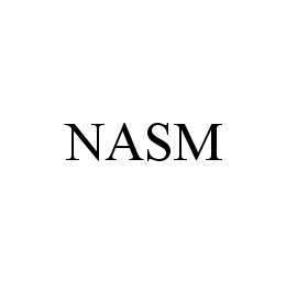 Trademark Logo NASM