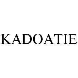 Trademark Logo KADOATIE