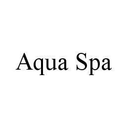 Trademark Logo AQUA SPA