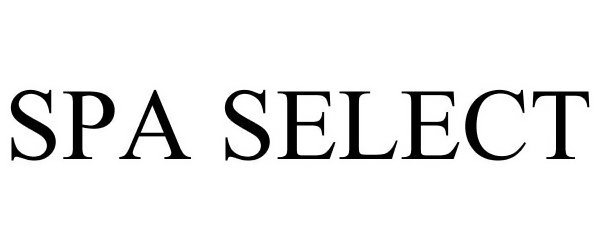 Trademark Logo SPA SELECT