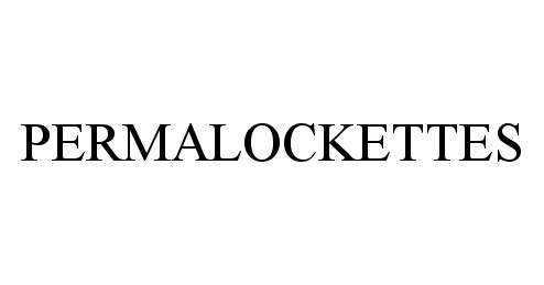 Trademark Logo PERMALOCKETTES