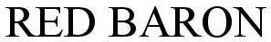 Trademark Logo RED BARON