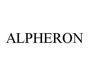  ALPHERON