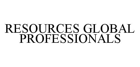  RESOURCES GLOBAL PROFESSIONALS