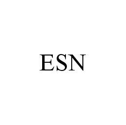 Trademark Logo ESN
