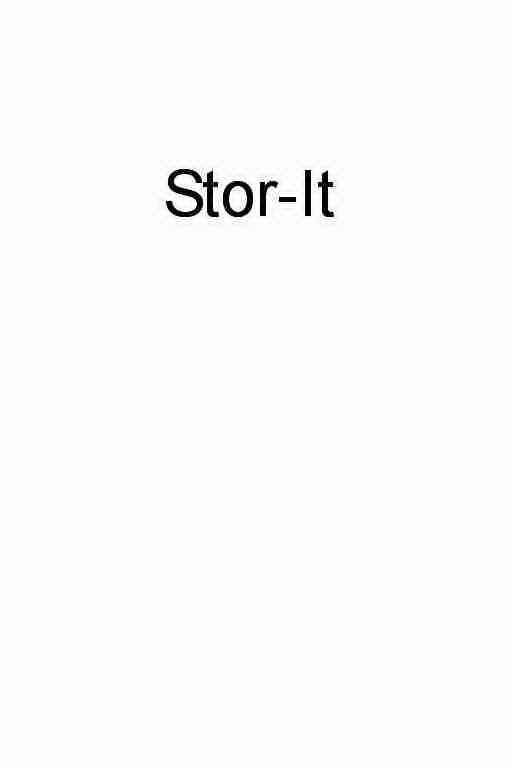 Trademark Logo STOR-IT