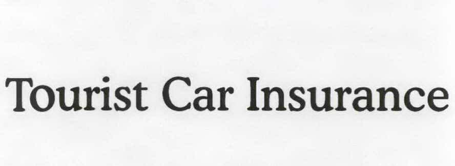 Trademark Logo TOURIST CAR INSURANCE