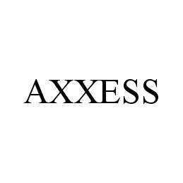 Trademark Logo AXXESS