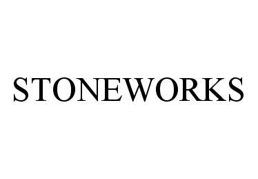 Trademark Logo STONEWORKS