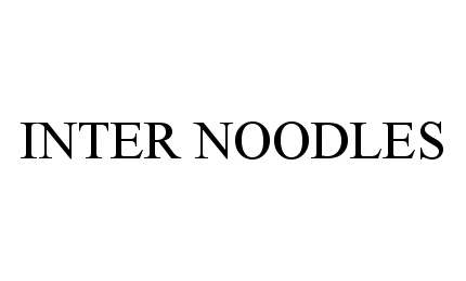 Trademark Logo INTER NOODLES