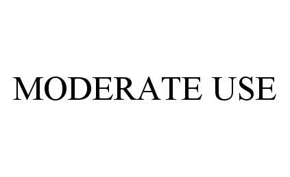 Trademark Logo MODERATE USE