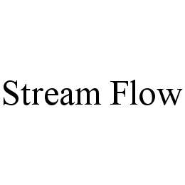  STREAM FLOW