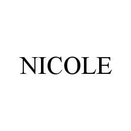 Trademark Logo NICOLE