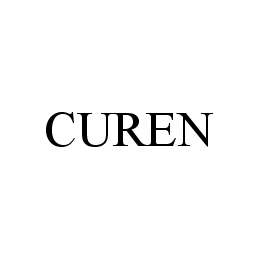 Trademark Logo CUREN