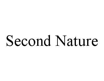 Trademark Logo SECOND NATURE