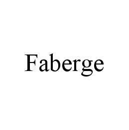 Trademark Logo FABERGE