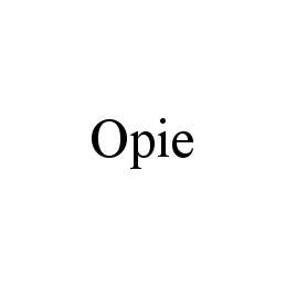 Trademark Logo OPIE