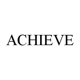  ACHIEVE