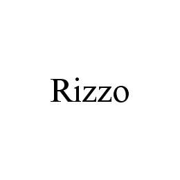 Trademark Logo RIZZO