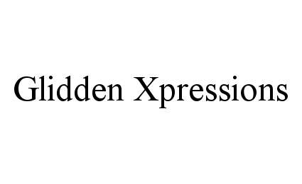  GLIDDEN XPRESSIONS