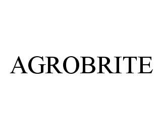 Trademark Logo AGROBRITE