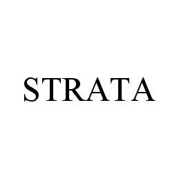 Trademark Logo STRATA